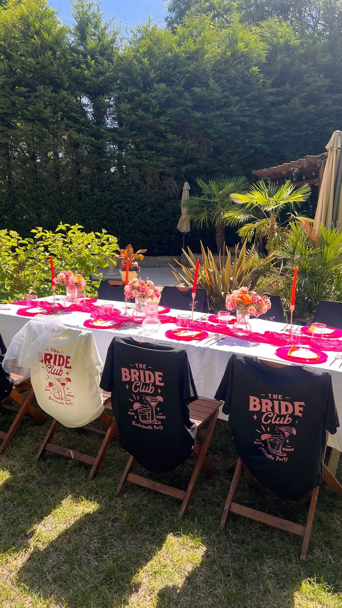 Transats « Bride Club » pour un EVJF